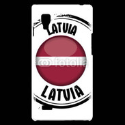 Coque LG Optimus L9 Logo Lettonie
