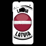 Coque HTC One Logo Lettonie