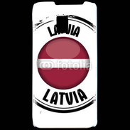 Coque LG P990 Logo Lettonie