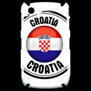 Coque Blackberry 8520 Logo Croatie