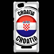 Coque Sony Xperia M Logo Croatie