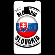 Coque LG P990 Logo Slovaquie