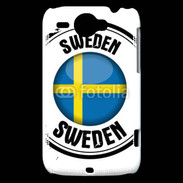 Coque HTC Wildfire G8 Logo Suède