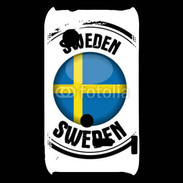 Coque Sony Xperia Typo Logo Suède