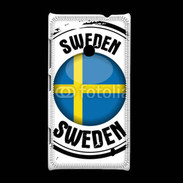 Coque Nokia Lumia 520 Logo Suède