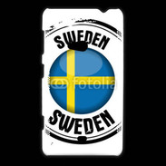 Coque Nokia Lumia 625 Logo Suède