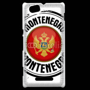 Coque Sony Xperia M Logo Monténégro