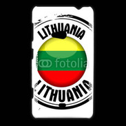 Coque Nokia Lumia 625 Logo Lituanie