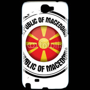 Coque Samsung Galaxy Note 2 Logo Macédoine