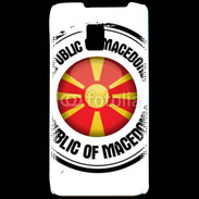 Coque LG P990 Logo Macédoine