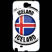 Coque Samsung Galaxy Note 2 Logo Islande