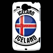 Coque HTC Wildfire G8 Logo Islande
