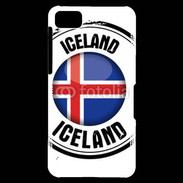 Coque Blackberry Z10 Logo Islande