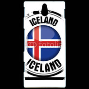 Coque Sony Xperia U Logo Islande