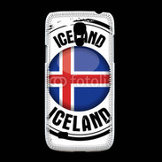 Coque Samsung Galaxy S4mini Logo Islande
