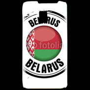 Coque LG P990 Logo Bielorussie