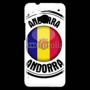 Coque HTC One Logo Andorre