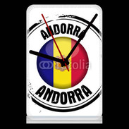 Pendule de bureau Logo Andorre