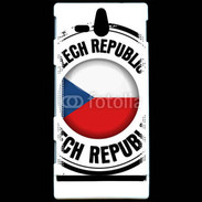 Coque Sony Xperia U Logo République Tchèque