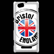 Coque Sony Xperia M Logo Bristol Angleterre