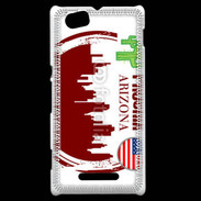 Coque Sony Xperia M Logo Phoenix Arizona