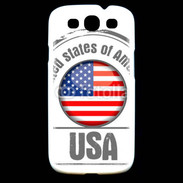 Coque Samsung Galaxy S3 Logo USA
