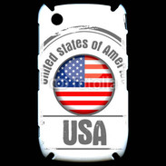 Coque Blackberry 8520 Logo USA