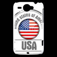 Coque HTC Wildfire G8 Logo USA