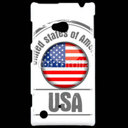 Coque Nokia Lumia 720 Logo USA