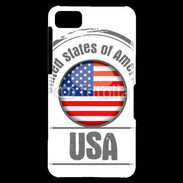 Coque Blackberry Z10 Logo USA