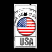 Coque Nokia Lumia 520 Logo USA