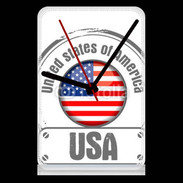 Pendule de bureau Logo USA