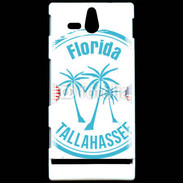 Coque Sony Xperia U Logo Floride