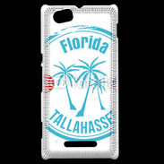 Coque Sony Xperia M Logo Floride