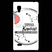 Coque LG Optimus L9 logo Kansas