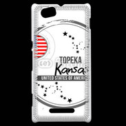 Coque Sony Xperia M logo Kansas