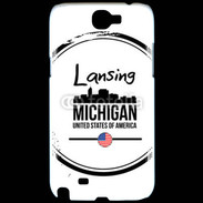 Coque Samsung Galaxy Note 2 Logo Michigan