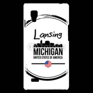 Coque LG Optimus L9 Logo Michigan