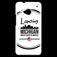Coque HTC One Logo Michigan