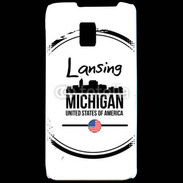 Coque LG P990 Logo Michigan