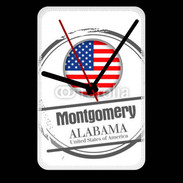 Grande pendule murale Logo Alabama