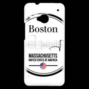 Coque HTC One Logo Boston