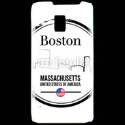 Coque LG P990 Logo Boston