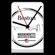 Pendule de bureau Logo Boston