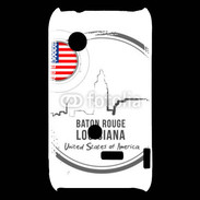 Coque Sony Xperia Typo Logo Louisiane