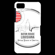 Coque Blackberry Z10 Logo Louisiane