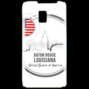 Coque LG P990 Logo Louisiane