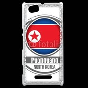 Coque Sony Xperia M Logo Corée du Nord