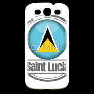 Coque Samsung Galaxy S3 Logo Saint Lucie