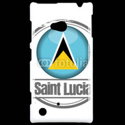 Coque Nokia Lumia 720 Logo Saint Lucie